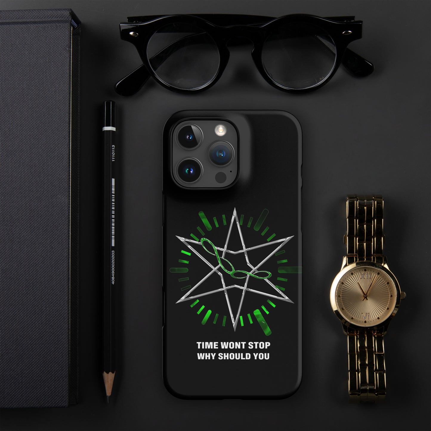 TIME WONT STOP - iPhone Case