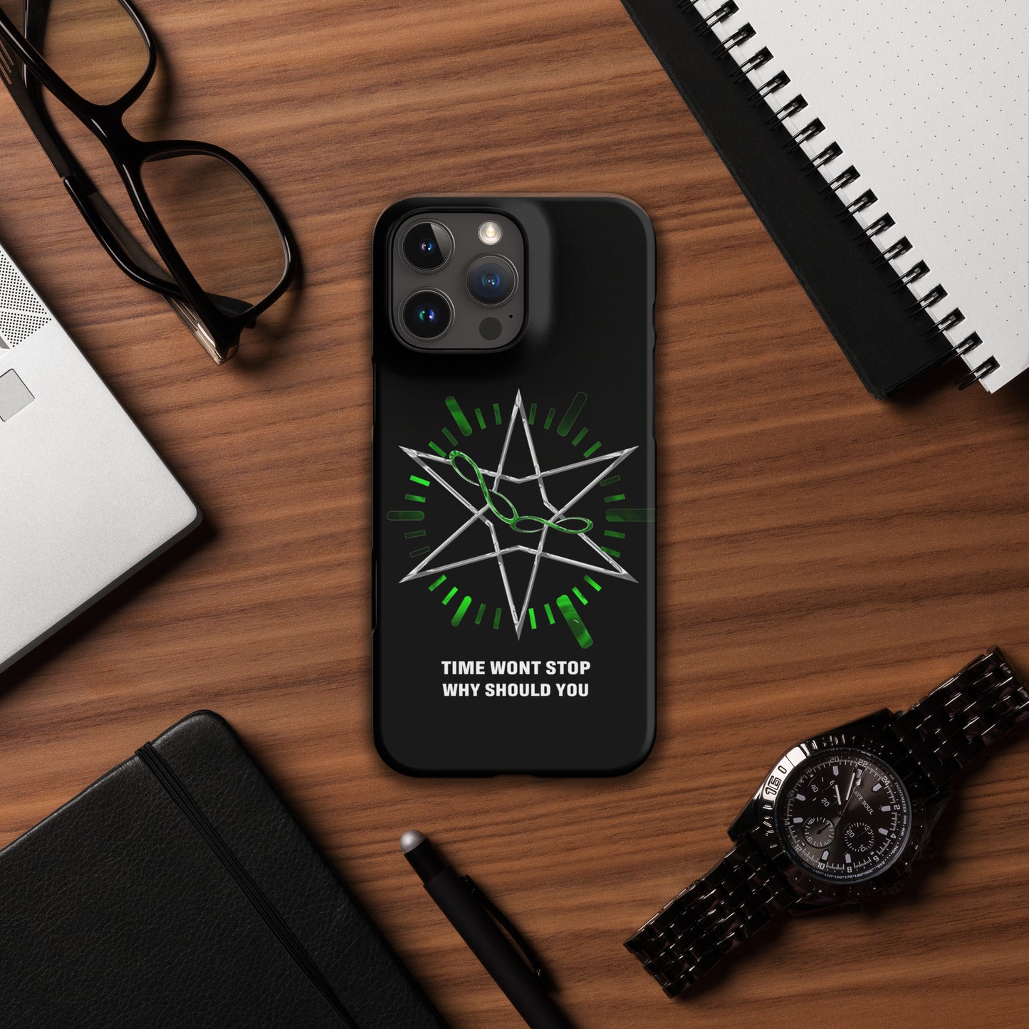 TIME WONT STOP - iPhone Case