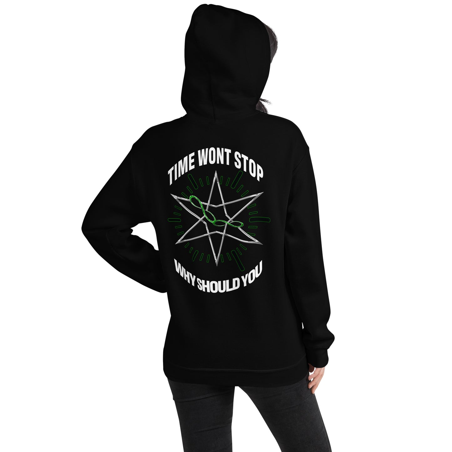 WONT STOP Hoodie - Black