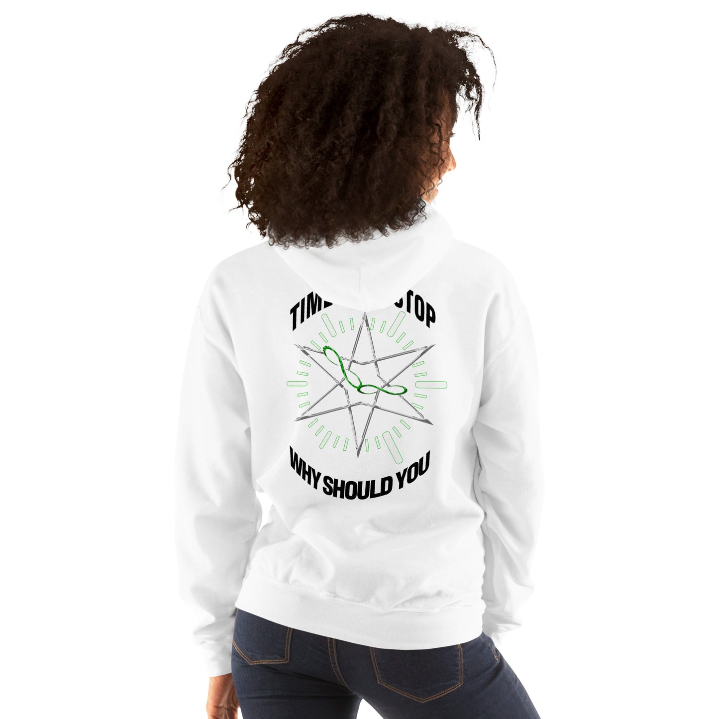 WONT STOP Hoodie - White