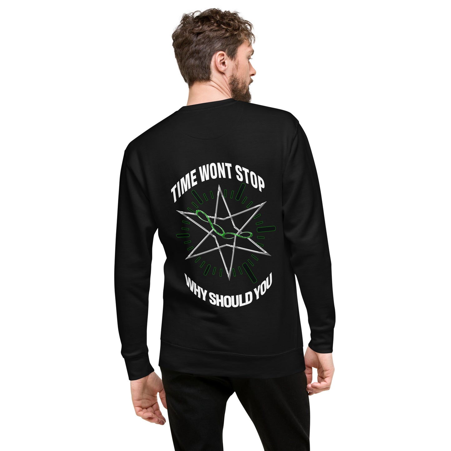 WONT STOP Sweatshirt - Black