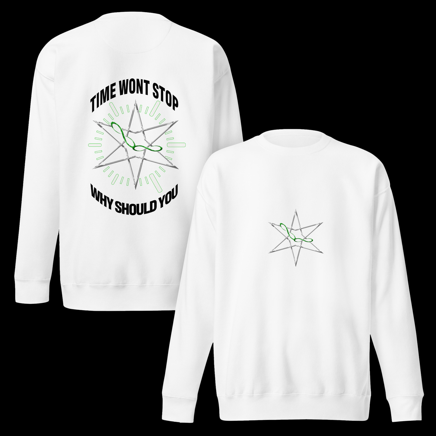 WONT STOP Sweatshirt - White