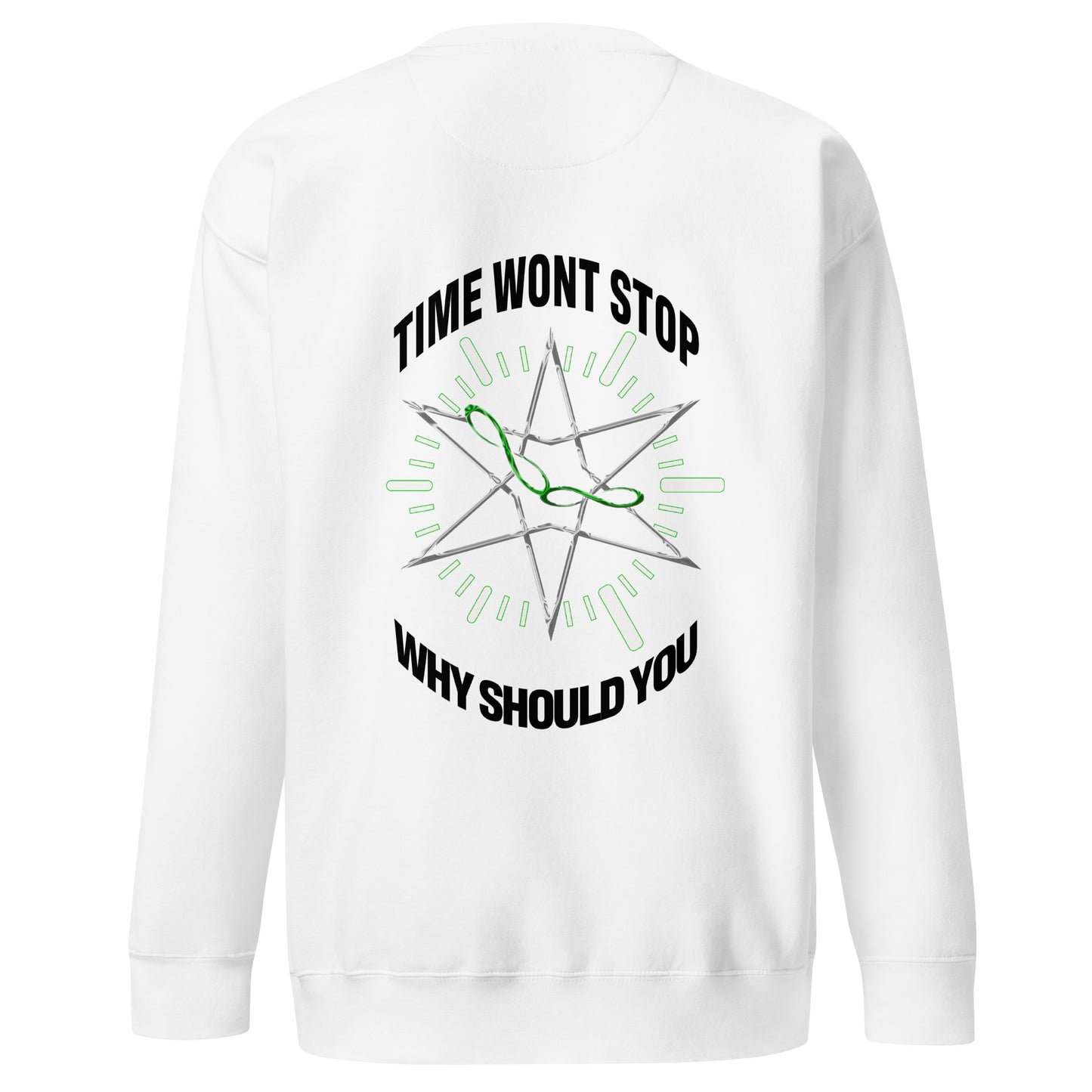 WONT STOP Sweatshirt - White