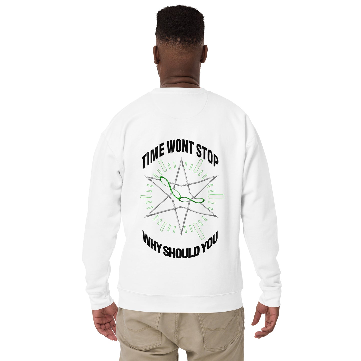 WONT STOP Sweatshirt - White